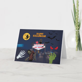 Carte Halloween Las Vegas