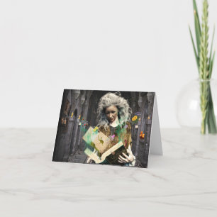 Carte Halloween le livre d'or