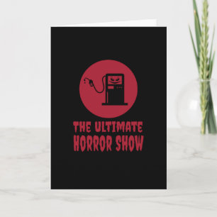 Carte Halloween - Le spectacle d'horreur ultime à la sta