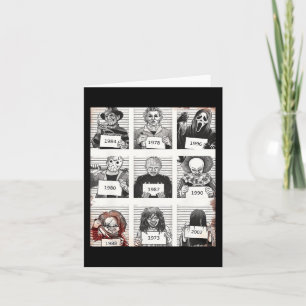 Carte Halloween légendes Déplaisantes tueur Musiques Hor