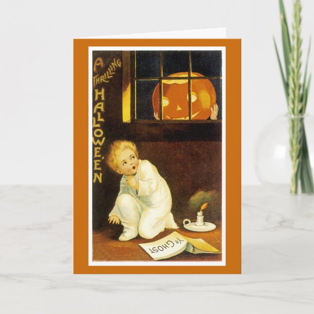 Carte Halloween palpitant (Devant)