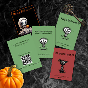 Carte Halloween Quirky Monster