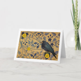 Carte Halloween Raven