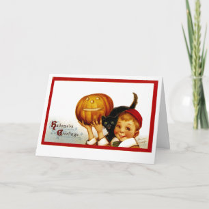 Carte Hallowe'en Salutations