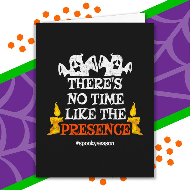 Carte Halloween Spirit Fantômes Effrayant Halloween (Créateur téléchargé)