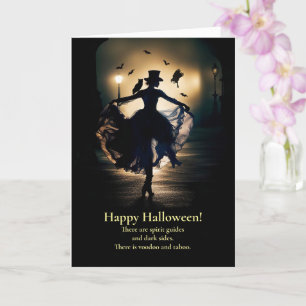 Carte Halloween Steampunk Victorian Voodoo Mystic