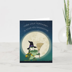 Carte Halloween stupéfiant