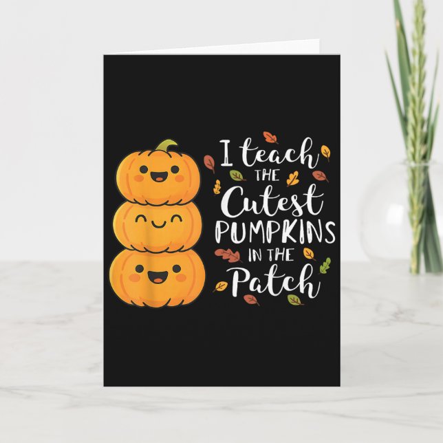 Carte Halloween Teacher Shirts Men Women All Teachers Lo (Devant)