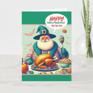 Carte Halloween, Thanksgiving et Noël