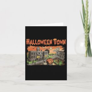 Carte Halloween Town Est 1998 Halloween Party Cute Hallo