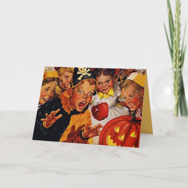 Carte Halloween traditionnel (Devant)