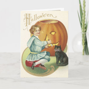 Carte Halloween vintage