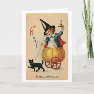Carte Halloween vintage