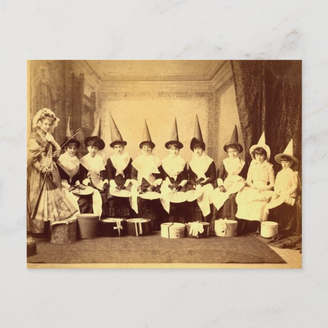 Carte Halloween vintage (Devant)