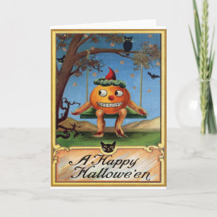 Carte Halloween vintage