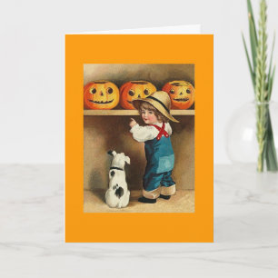 Carte Halloween vintage