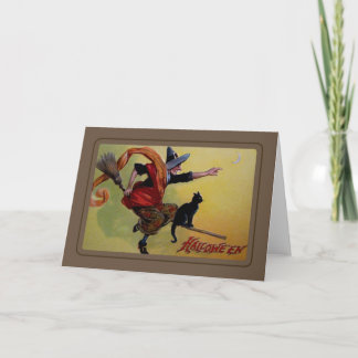 Carte Halloween vintage