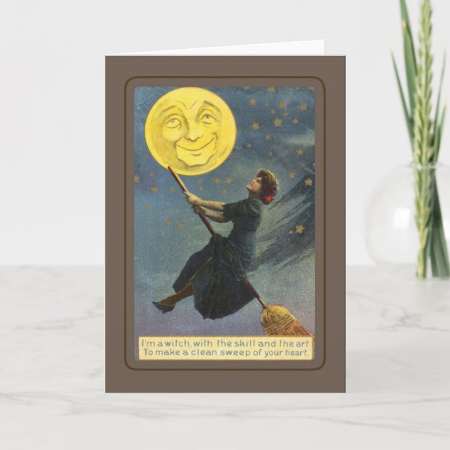 Carte Halloween vintage (Devant)