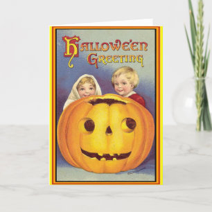 Carte Halloween vintage