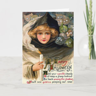 Carte Halloween vintage