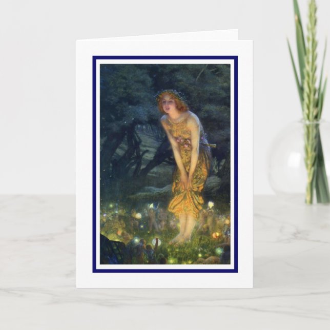 Carte Halloween vintage (Devant)