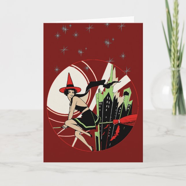 Carte Halloween (vintage) (Devant)