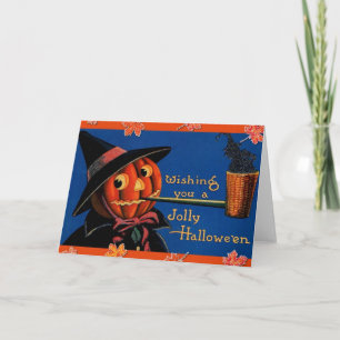 Carte Halloween vintage