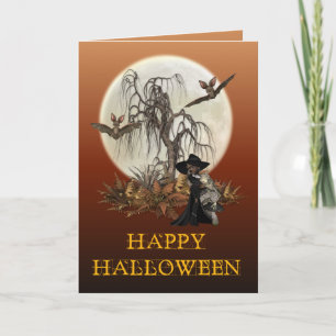 Carte Halloween Witch
