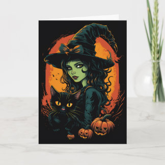 Carte Halloween Witchy