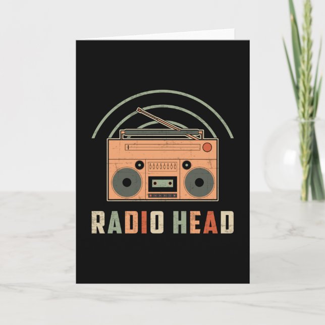 Carte HAM Radio Opérateur Antenne Amateur Code Idée cade (Devant)