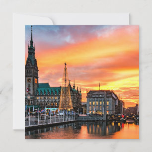 Carte Hambourg, Allemagne Photographie de paysage pittor