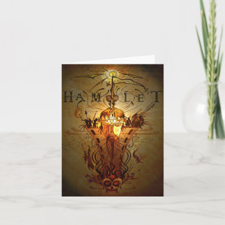 Carte "Hamlet' greetings card