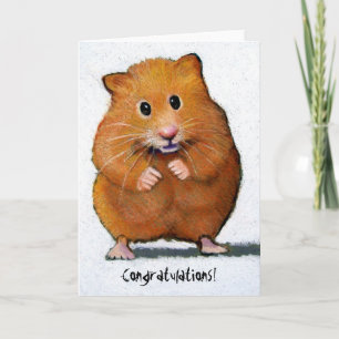 Carte HAMSTER Congratulations!