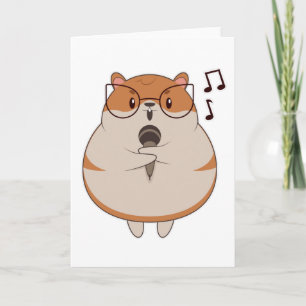 Carte Hamster - Musique avec microphone
