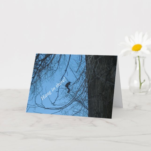 Carte Hang in There Greeting Card (Petite plante)