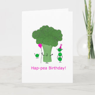 Carte Hap-pea Anniversaire, Aimez-vous Bunches Punny Car