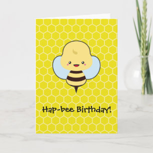 Carte Hapbee Anniversaire - Abee