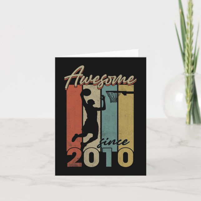 Carte Happy 12th Birthday Basketball 12 Yr Old Awesome S (Devant)
