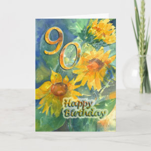 Carte Happy 90th Birthday Greeting Card