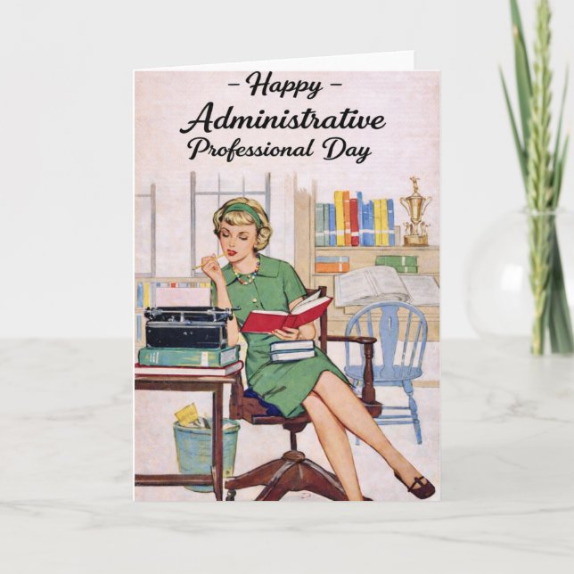 Carte Happy Administrative Professional Day  (Devant)