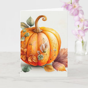 Carte Happy Automne - Happy Halloween