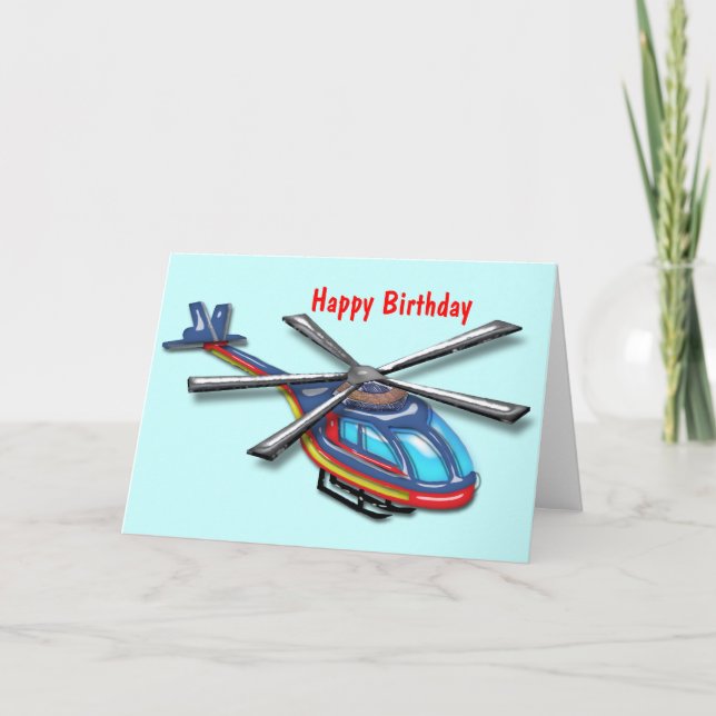 Carte Happy Birthday (Devant)