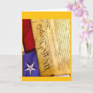 Carte Happy Birthday America Greeting Card
