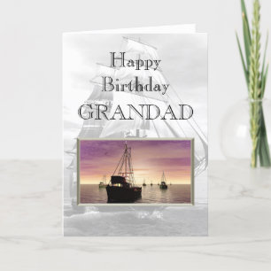 Carte Happy Birthday Grandad