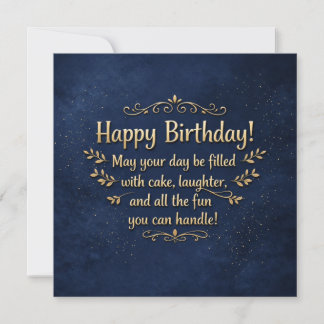 Carte Happy Birthday Greeting Cards 