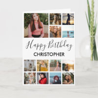 Happy Birthday Photo Collage 13 Photos pour n'impo
