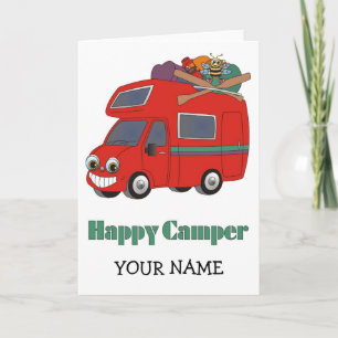 Carte Happy Camper
