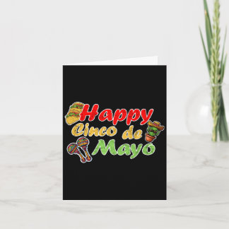 Carte Happy cinco de mayo funny mexico celebration
