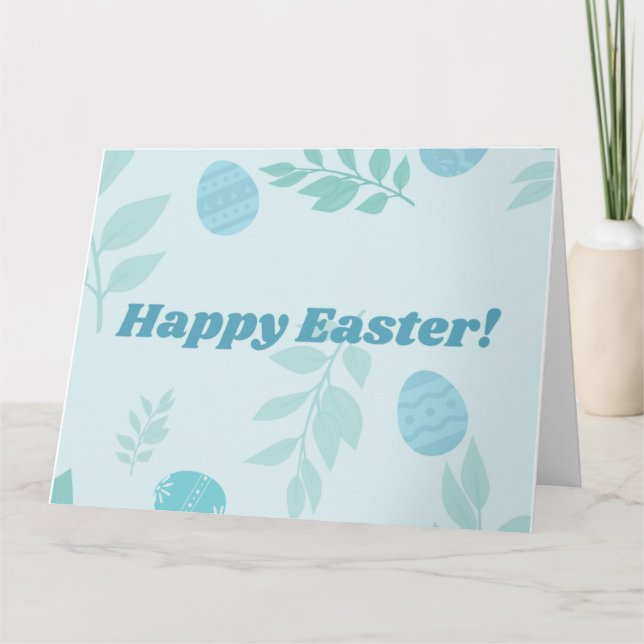 CARTE HAPPY EASTER (Devant)