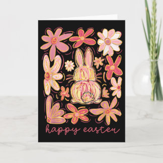 Carte Happy Easter Bunny Easter Egg Hunt Squad Easter Wo